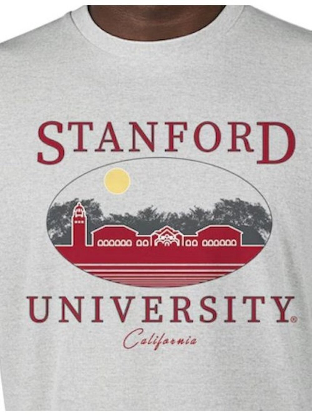 Uscape Apparel Mens Stanford University California Sweatshirt Large Gray SP NWOT
